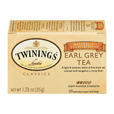 Twinings Of London Tea Bags Earl Grey Tea Decaffeinated 1.23 Oz Full-Size Picture